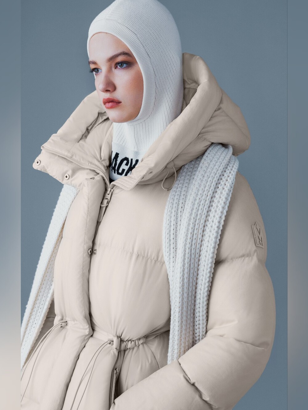MACKAGE Freya -SW Water Repellent 750 Fill Power Down Puffer Jacket XL Org $1090